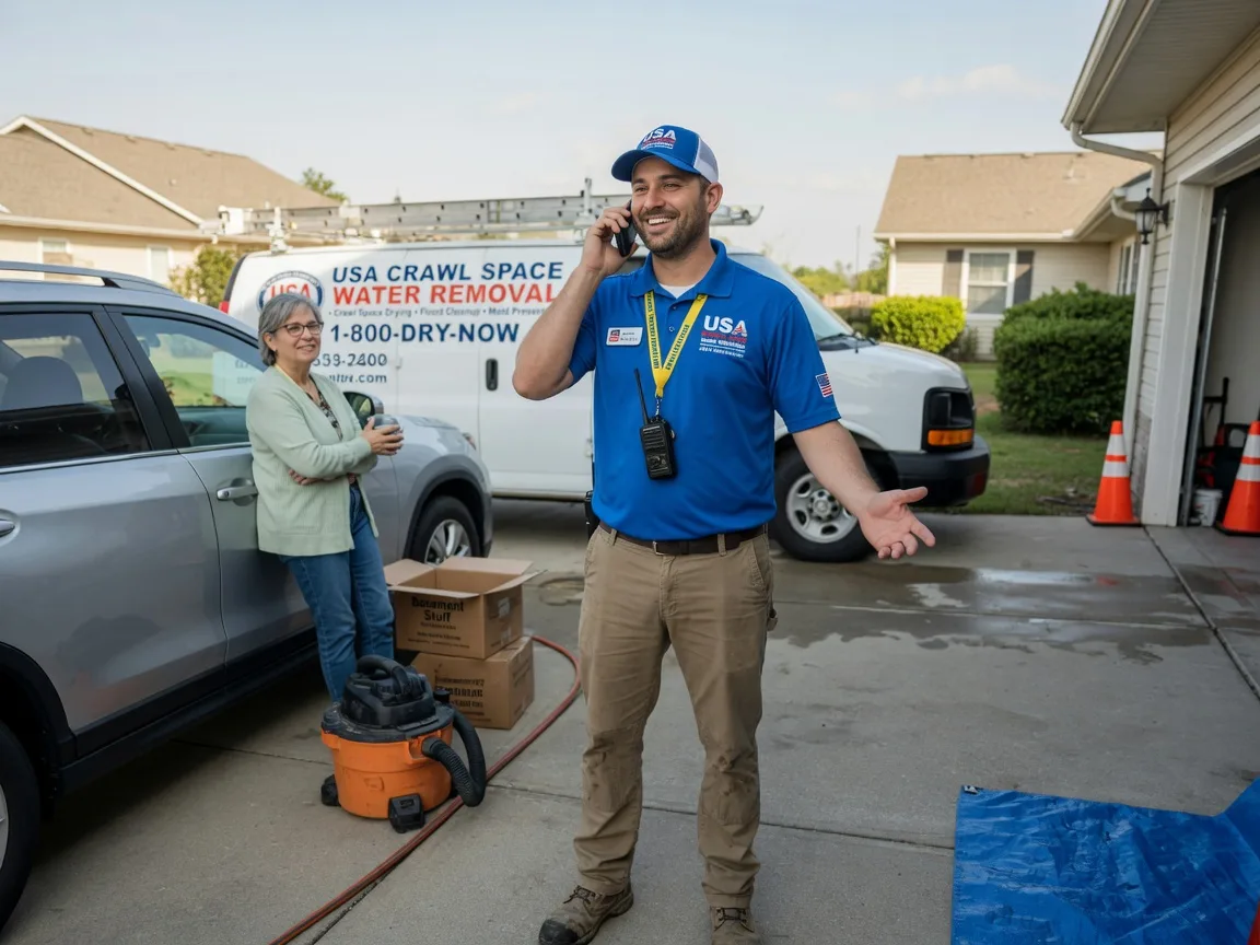 Crawl Space Water Removal Mcalester, OK FAQs